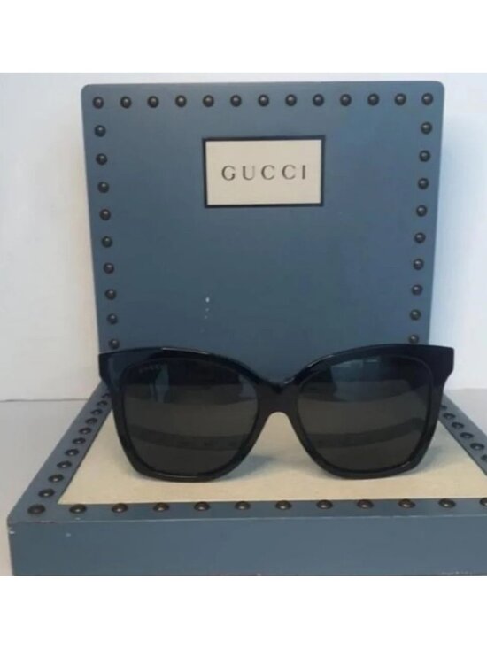 Authentic GUCCI New GG0459S 001 Rounded Square Sunglasses main image 5